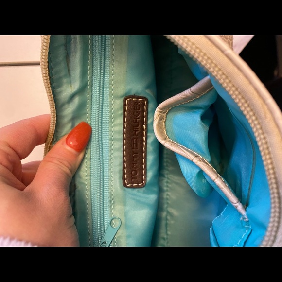 Y2K Tommy Hilfiger Faux Croc Embossed Purse - Picture 3 of 4